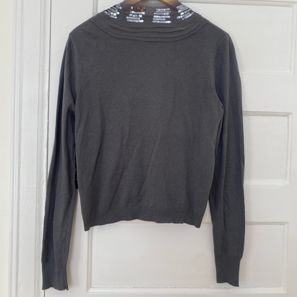 Anne Klein silk cardigan sweater with sequins new with tags! - Picture 3 of 6